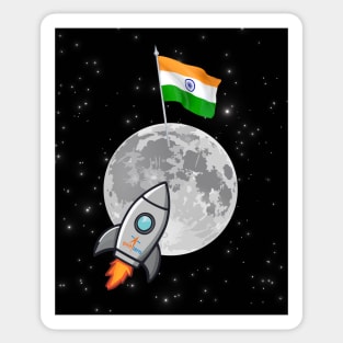 Chandrayaan-3 Mission India Is On The Moon Sticker